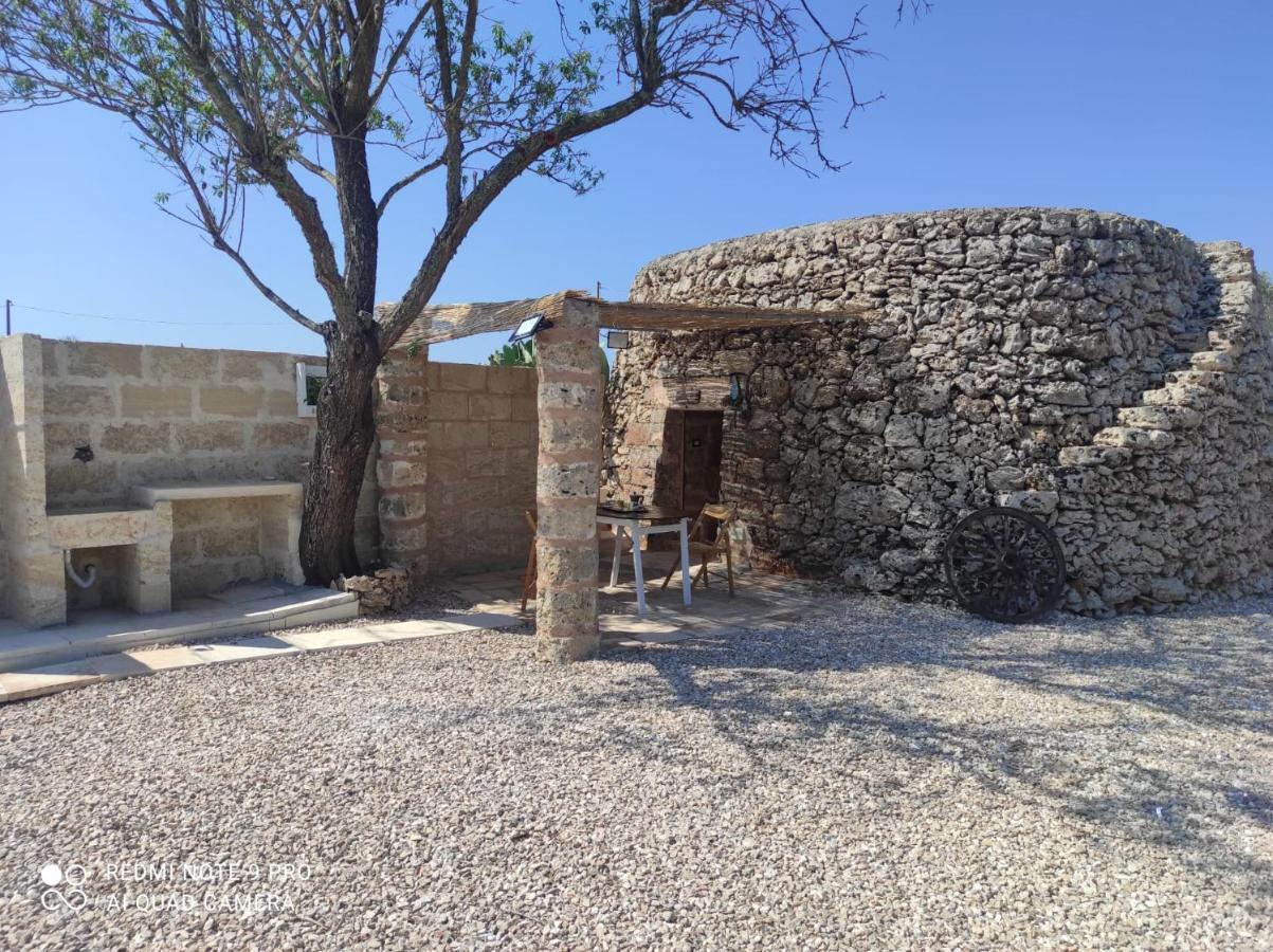 Trullo Dimora Di Pietra Gallipoli Baia Di Gallipoli Exteriör bild