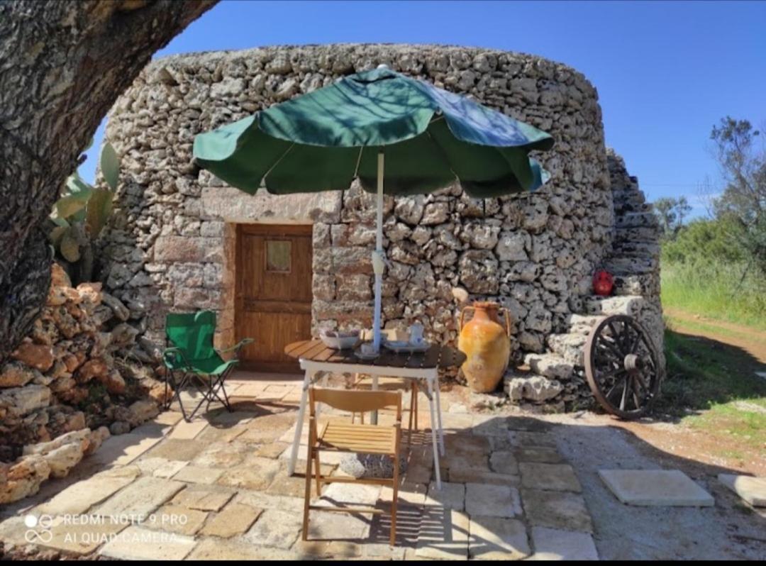 Trullo Dimora Di Pietra Gallipoli Baia Di Gallipoli Exteriör bild