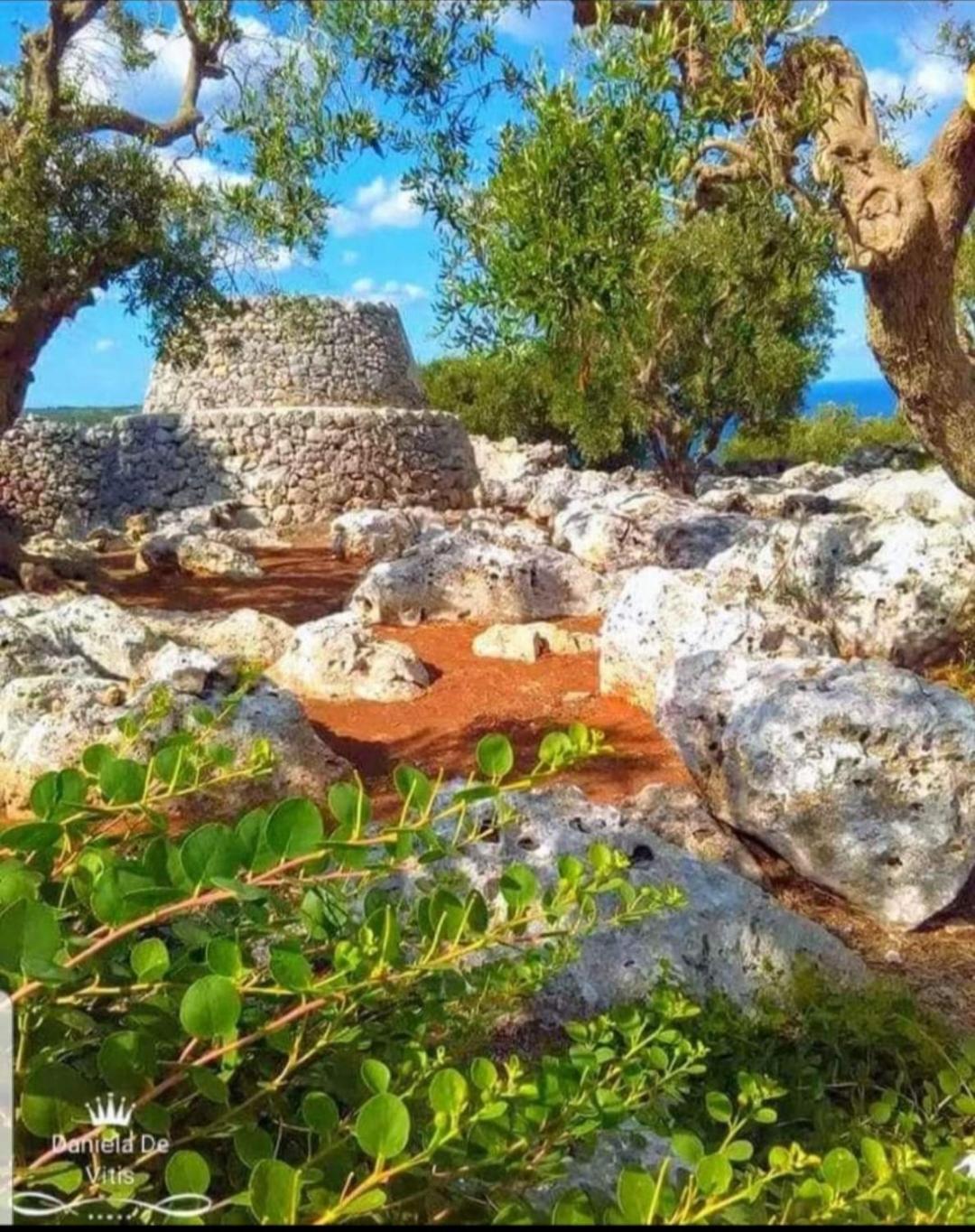 Trullo Dimora Di Pietra Gallipoli Baia Di Gallipoli Exteriör bild